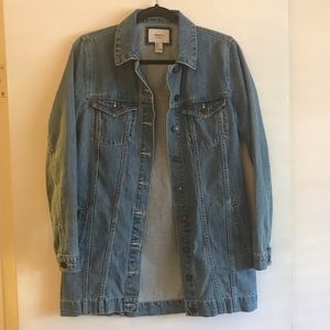 NWOT Forever 21 Long Denim Jacket
